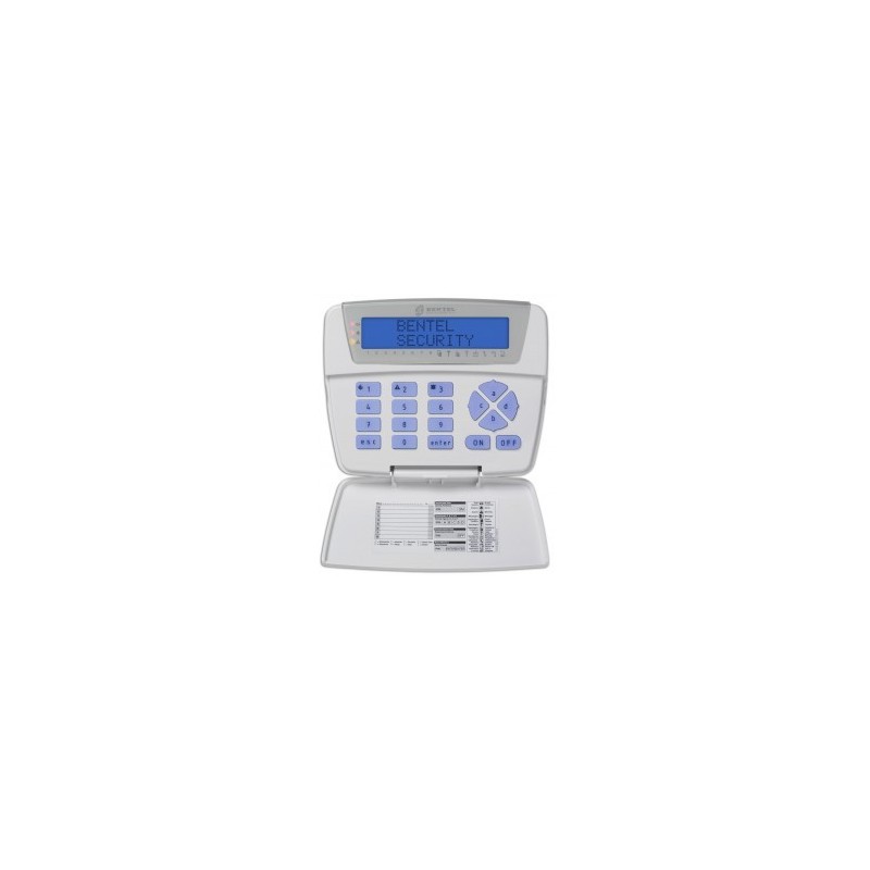 BENTEL - LCD-bedienteil für zentrale alarm ABSOLUTA BENTEL - LCD-bedienteil für zentrale alarm ABSOLUTA