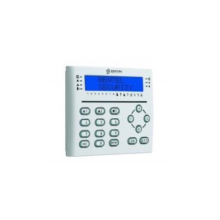 Tastiera LCD T-BIANCO BENTEL con lettore di badge