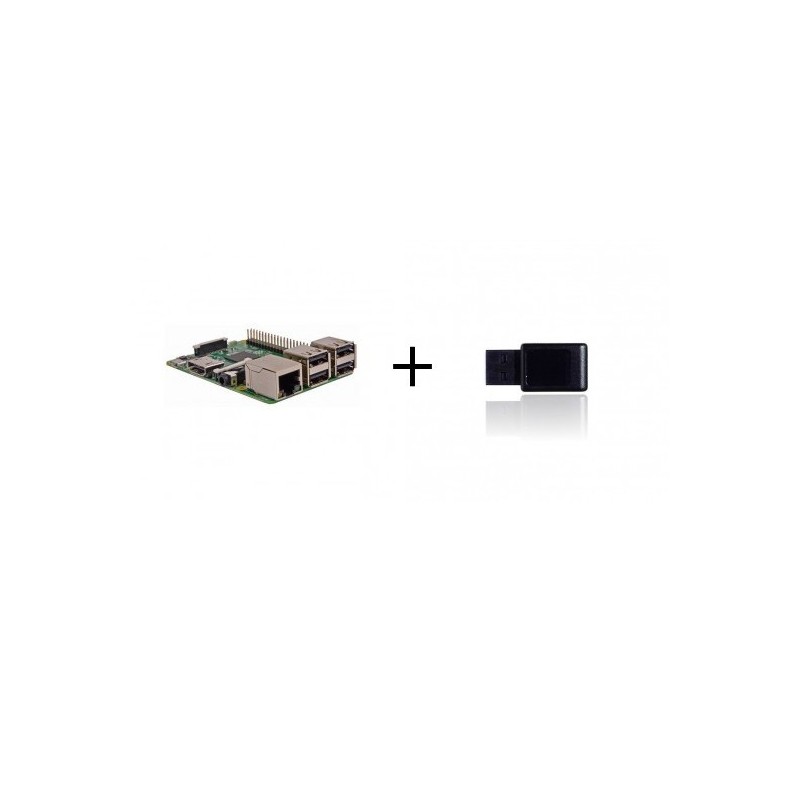 Lampone PI3 - Lampone Pi3 con controller Z-wave più