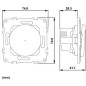 Wiser Odace S920567 - 4A Zigbee-Rollverschlussschalter weiß Wiser Odace S920567 - 4A Zigbee-Rollverschlussschalter weiß
