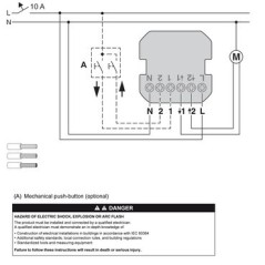 Wiser Odace S940567 - interrupteur volet roulant 4A zigbee anthracite