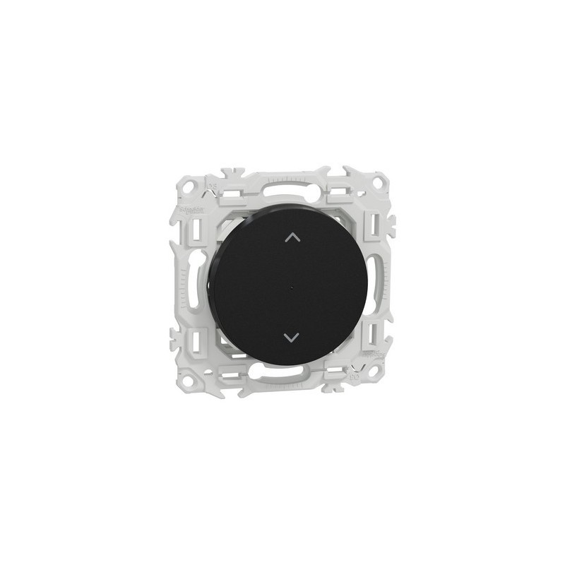 Wiser Odace S940567 - interrupteur volet roulant 4A zigbee anthracite