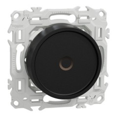 Wiser S940513 Odace - Variateur rotatif LED 2 fils zigbee anthracite