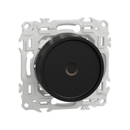 Wiser S940513 Odace - 2-Draht Zigbee LED Drehdimmer in Anthrazit