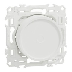 Wiser S920513 Odace - Variateur rotatif LED 2 fils zigbee blanc