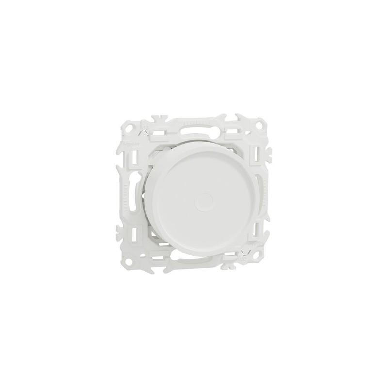 Wiser S920513 Odace - Dimmer rotativo a LED zigbee a 2 fili bianco