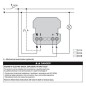 Wiser S940530 Odace - 10A Zigbee Black Onyx Verbundener Druckknopf