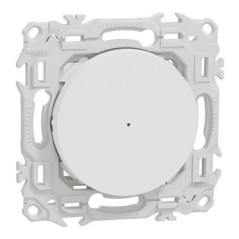 Wiser S920530 Odace - Botón de empuje conectado Zigbee de 10A blanco