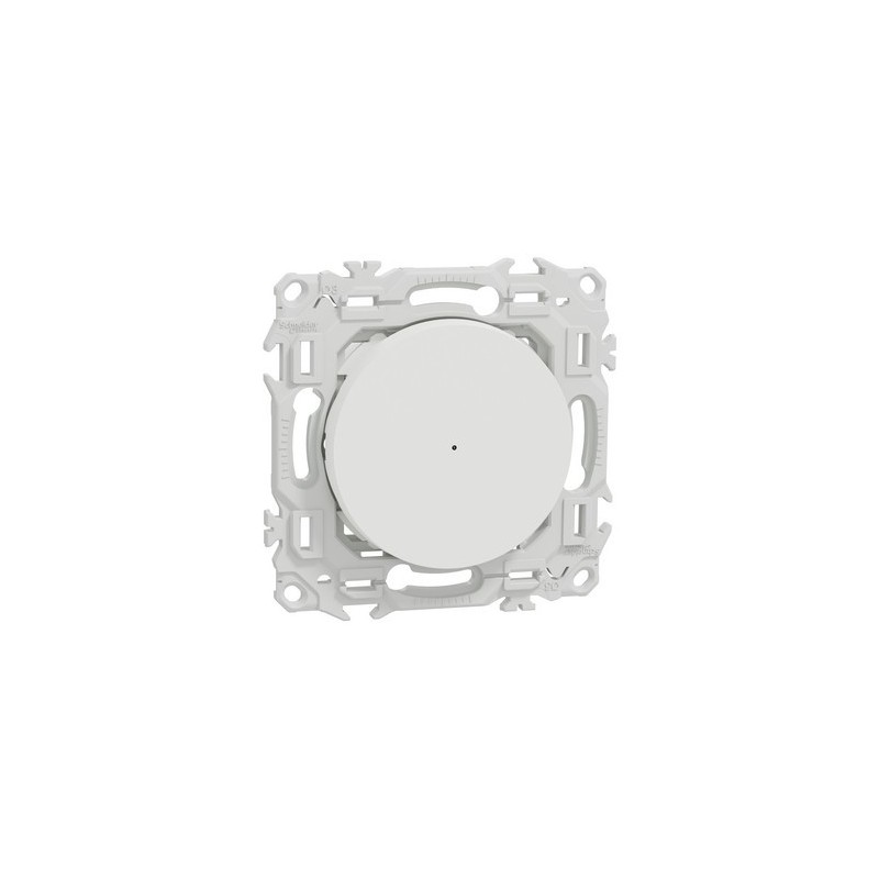 Wiser S920530 Odace - Bouton poussoir connecté 10A zigbee blanc