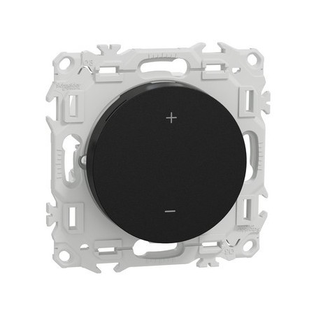 Wiser S940502 Odace - Termostato Intelligente Cablato 2A Nero Onice