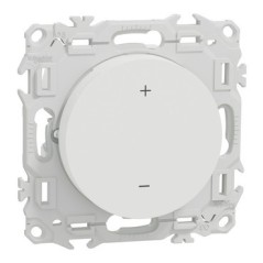 Wiser S9420502 Odace - Termostato inteligente con cable de 2 A, blanco