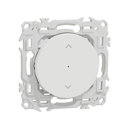 Wiser Odace S940531 - Interruttore Centrale Wireless 2 o 4 BP Onice Nero