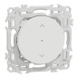 Wiser Odace S940531 - Interruttore Centrale Wireless 2 o 4 BP Onice Nero