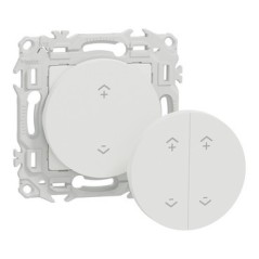 Wiser Odace S920531 - Interrupteur centralisé sans fil 2 ou 4 BP Blanc