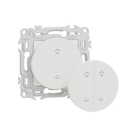 Wiser Odace S920531 - Interrupteur centralisé sans fil 2 ou 4 BP Blanc