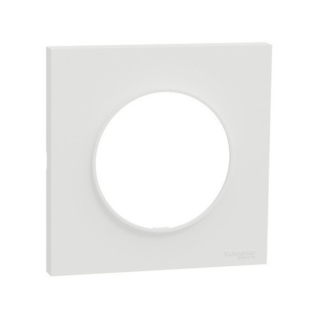 SCHNEIDER ELECTRIC S929702P - Placa de acabado blanco Odace Origine