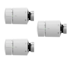 Wiser CCTFR6100 - Confezione 3 Valvola termostatica Zigbee