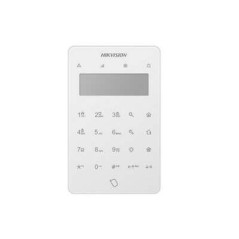 Hikvision DS-PK501LTM-HWE - Teclado LCD AX Hybrid Pro Bus, 2 entradas y 1 salida