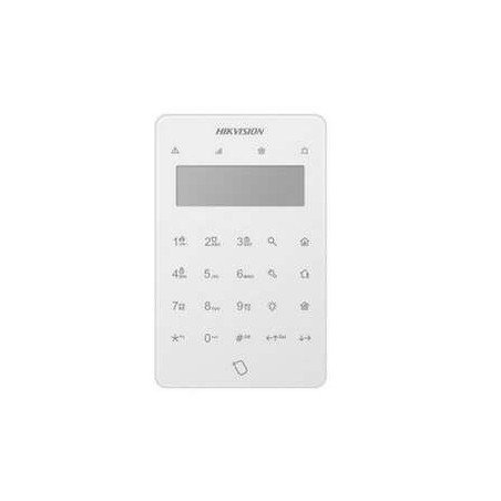 Hikvision DS-PK501LTM-HWE - Clavier LCD BUS AX HYBRID PRO, 2 entrées et 1 sortie