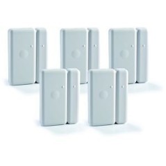 Delta Dore MDO BL Tyxial + 6412326 - PACK 5 white radio aperture detectors