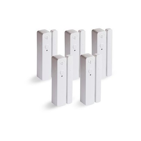 Delta Dore DO BL 6412325 - PACK 5 détecteurs ouverture radio blancs