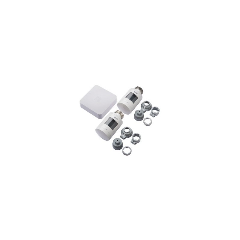 Delta Dore 6050664 - Pacco testine termostatico TRV 1.0 + 2