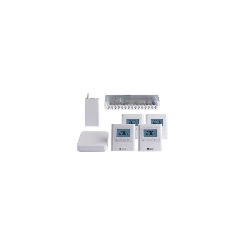 Delta Dore 6053069 – Delta 8000 Verbundenes 4-Zonen-Steuerpaket Delta Dore 6053069 – Delta 8000 Verbundenes 4-Zonen-Steuerpaket