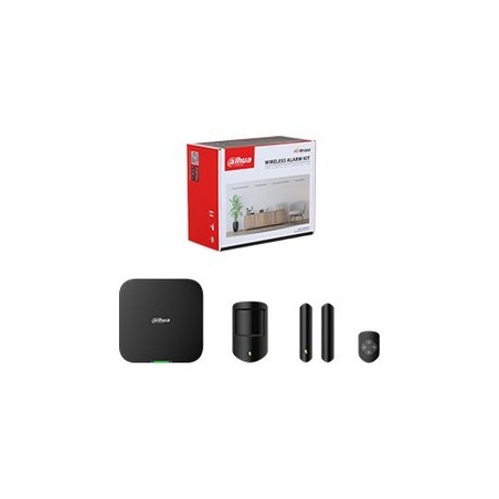Dahua DHI-ART-ARC3800H-03-W2 (868) negro - Paquete de alarma IP inalámbrica