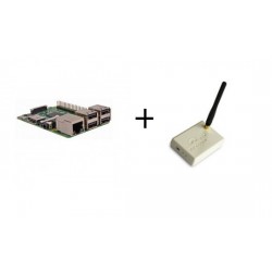 Raspberry PI3 - Raspberry Pi 3 Model B (WiFi and Bluetooth) with transmitter Rfxcom 433 Mhz