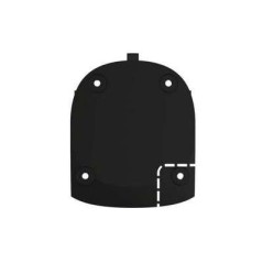 Hub Ajax SUP (b) - Hub HUB 2 compatibile con il supporto di ricambio nero HUB2PLUS