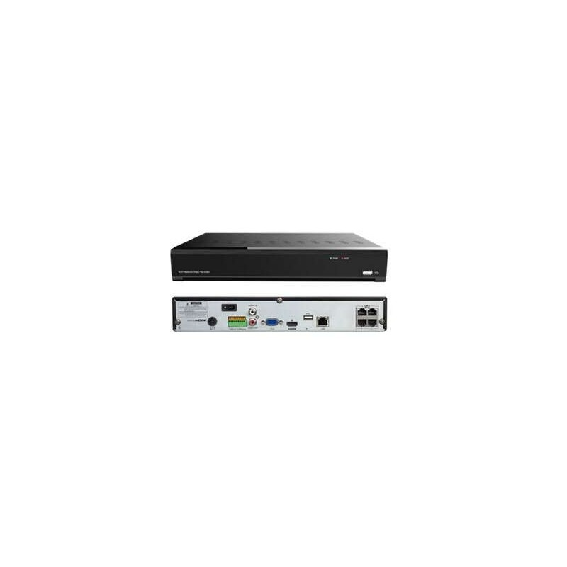 Risco RVNVR044K1RA - Registratore 12MP, IA pedonali/veicoli, HDMI4K Risco RVNVR044K1RA - Registratore 12MP, IA pedonali/veicoli, HDMI4K
