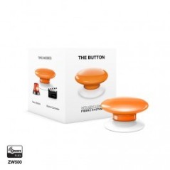 FIBARO - Pulsante di comando, Il Tasto Z-Wave Plus orange FGPB-101-8