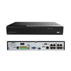 Risco RVNVR084K1RA - NVR Enregistreur 8 canaux POE