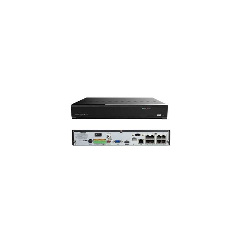Risco RVNVR084K1RA - NVR Enregistreur 8 canaux POE