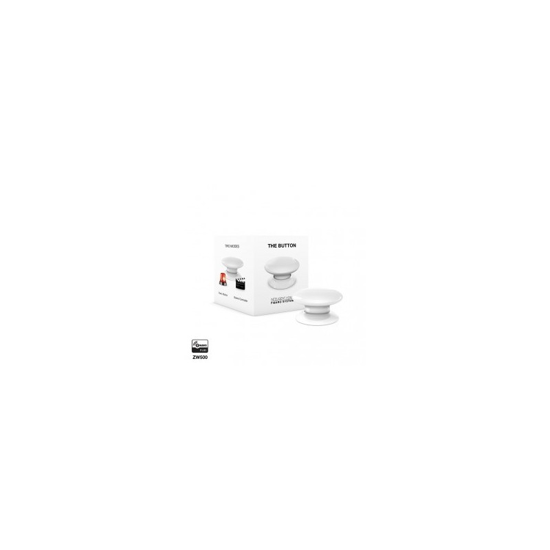 FIBARO - Bouton de commande The Button Z-Wave Plus blanc FGPB-101 FIBARO - Bouton de commande The Button Z-Wave Plus blanc FGPB-101