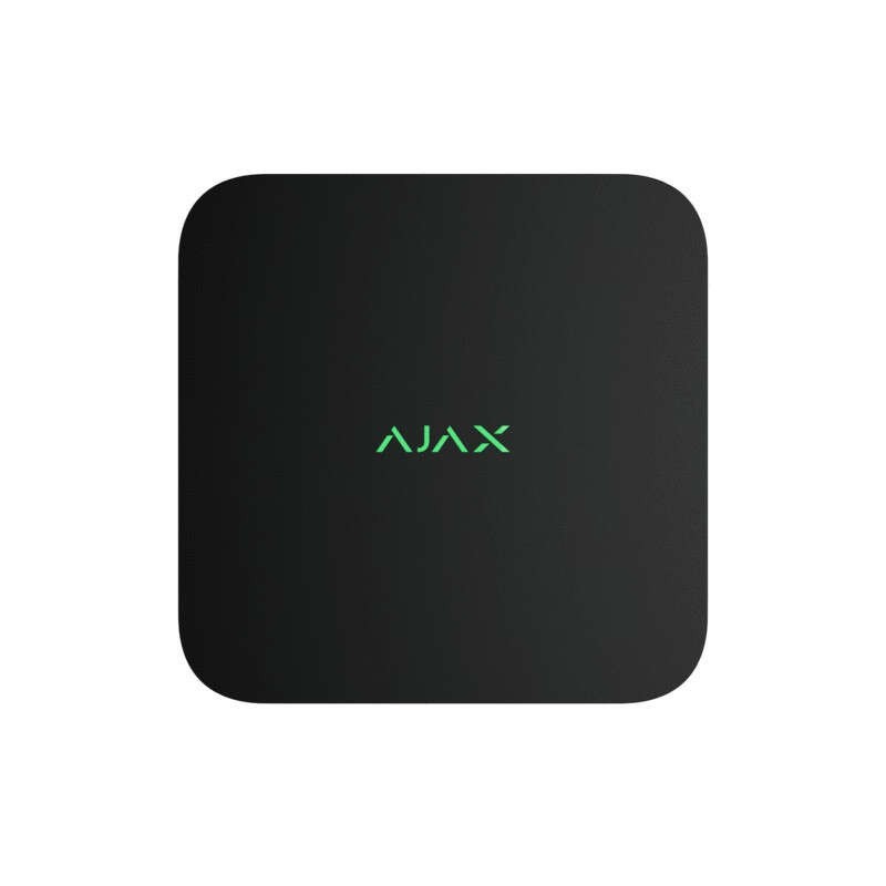 Ajax NVR 16 (B) - Enregistreur vidéosurveillance NVR 16 canaux, cloud sécurisé, 16 To