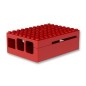 RASPBERRY PI3 - Gehäuse, Pi-Blox für Raspberry Pi Modelle B+, 2-und 3 B-Modelle, ABS, Rot RASPBERRY PI3 - Gehäuse, Pi-Blox für Raspberry Pi Modelle B+, 2-und 3 B-Modelle, ABS, Rot