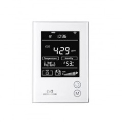 MCOHOME - Sensor de humedad, temperatura y Co2 con pantalla de Z-Wave Plus MH9-CO2