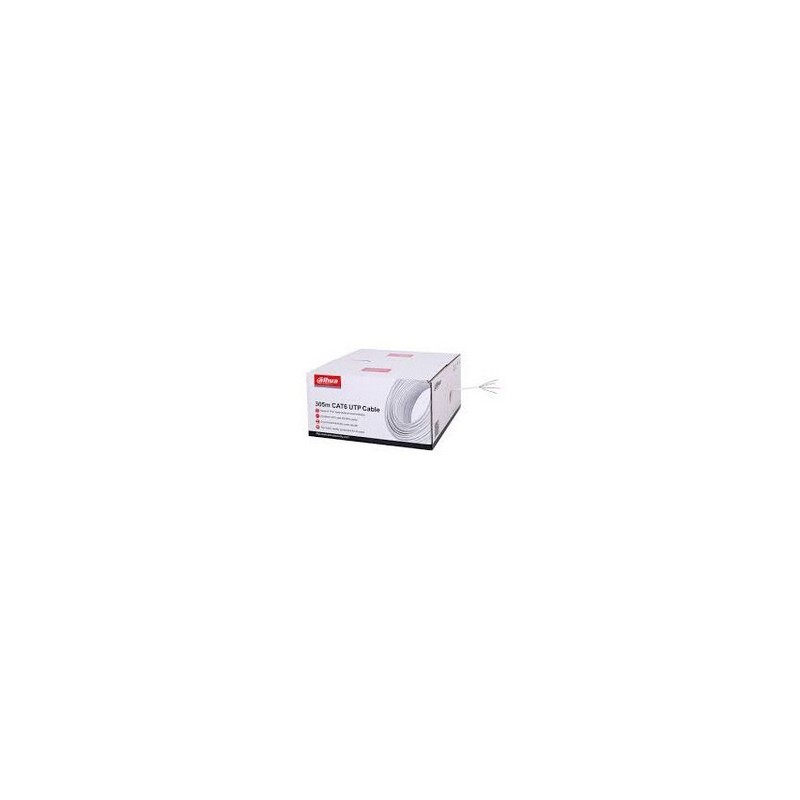Dahua PFM920I-6UN-C - CAT6 305m Copper OFC 0.53mm UTP Cable Dahua PFM920I-6UN-C - CAT6 305m Copper OFC 0.53mm UTP Cable