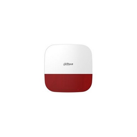 Dahua DHI-ARA13-W2(868) - Sirène alarme extérieure sans fil rouge