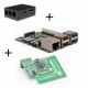 Frambuesa Raspberry Pi 3 Modelo B (WiFi y Bluetooth) con adaptador de z-wave.a mí,el caso de Lego negro