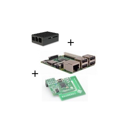 Lampone Raspberry Pi 3 Modello B (WiFi e Bluetooth) con adattatore z-wave.a me,in caso di Lego nero