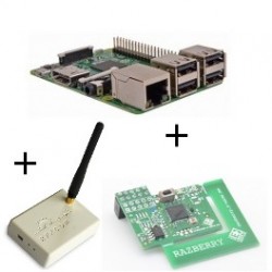 Raspberry Pi3 carte Z-wave Plus et Rfxcom
