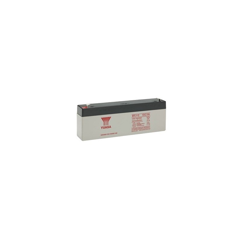 Yuasa NP2.1-12 - Batteria allarme 12V 2.1AH Yuasa NP2.1-12 - Batteria allarme 12V 2.1AH