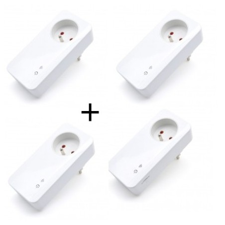 SIMPAL - T40 GSM / Radio Connected Socket Pack mit drei T20 Buchsen