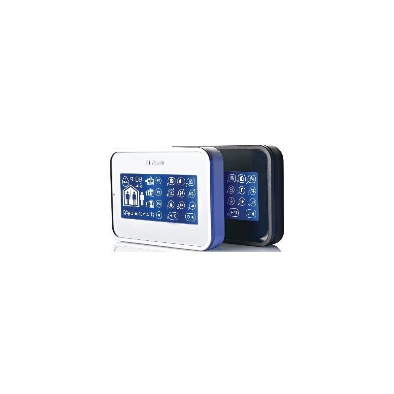 Teclado KP-160PG2 Visonic - Teclado táctil NFA2P lector de placas de identificación, para la central de alarma PowerMaster