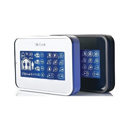 Teclado KP-160PG2 Visonic - Teclado táctil, lector de placas de identificación, para la central de alarma PowerMaster