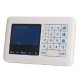 WK250 DSC Inalámbrico Premium Teclado táctil lector de placas de identificación, para la central de alarma Inalámbrica Premium