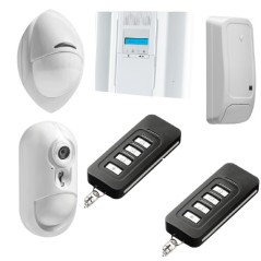 Alarme DSC Wireless Premium - Pack alarme  IP avec détecteur caméra PowerG