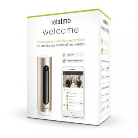 NETATMO NSC01-FUE - Bienvenida-in de la Cámara con reconocimiento facial